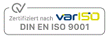 Zertifizierter Betrieb ISO9001-2015